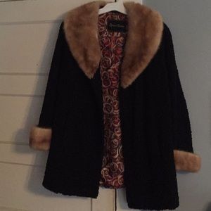 Stone & Thomas Vintage Fur crushed fabric